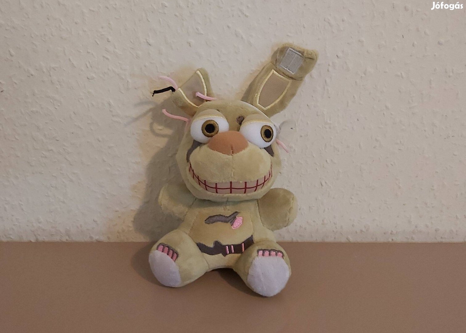 Five Nights at Freddy's Fnaf Springtrap plüss 24cm Új számlával