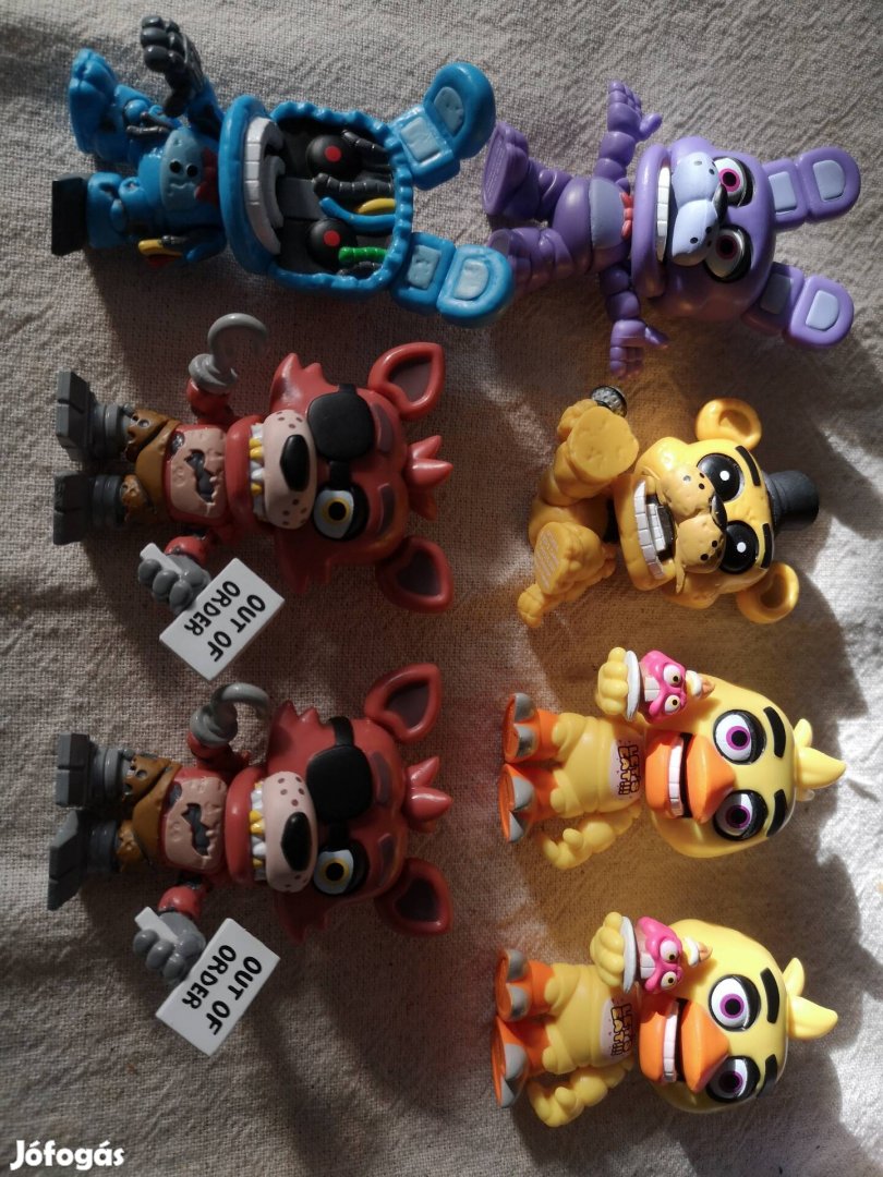 Five Nights at Freddy's Mystery Minis figurák