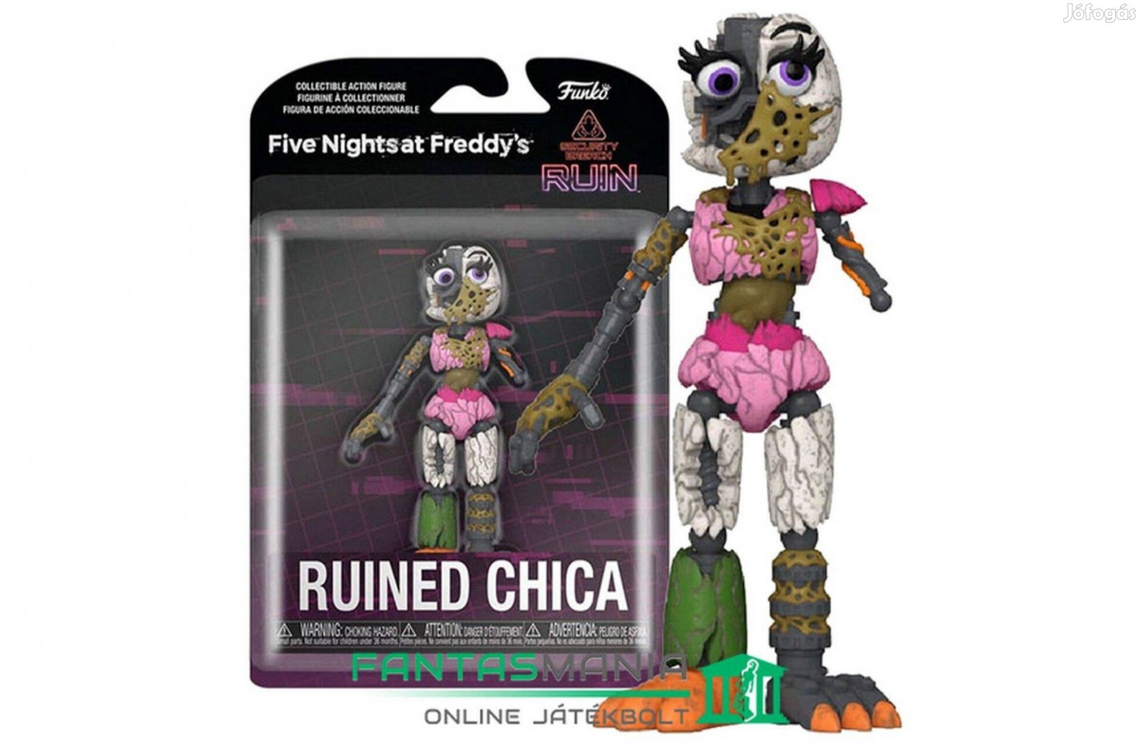 Five Nights at Freddys 14 cm Fnaf Ruined Chica figura