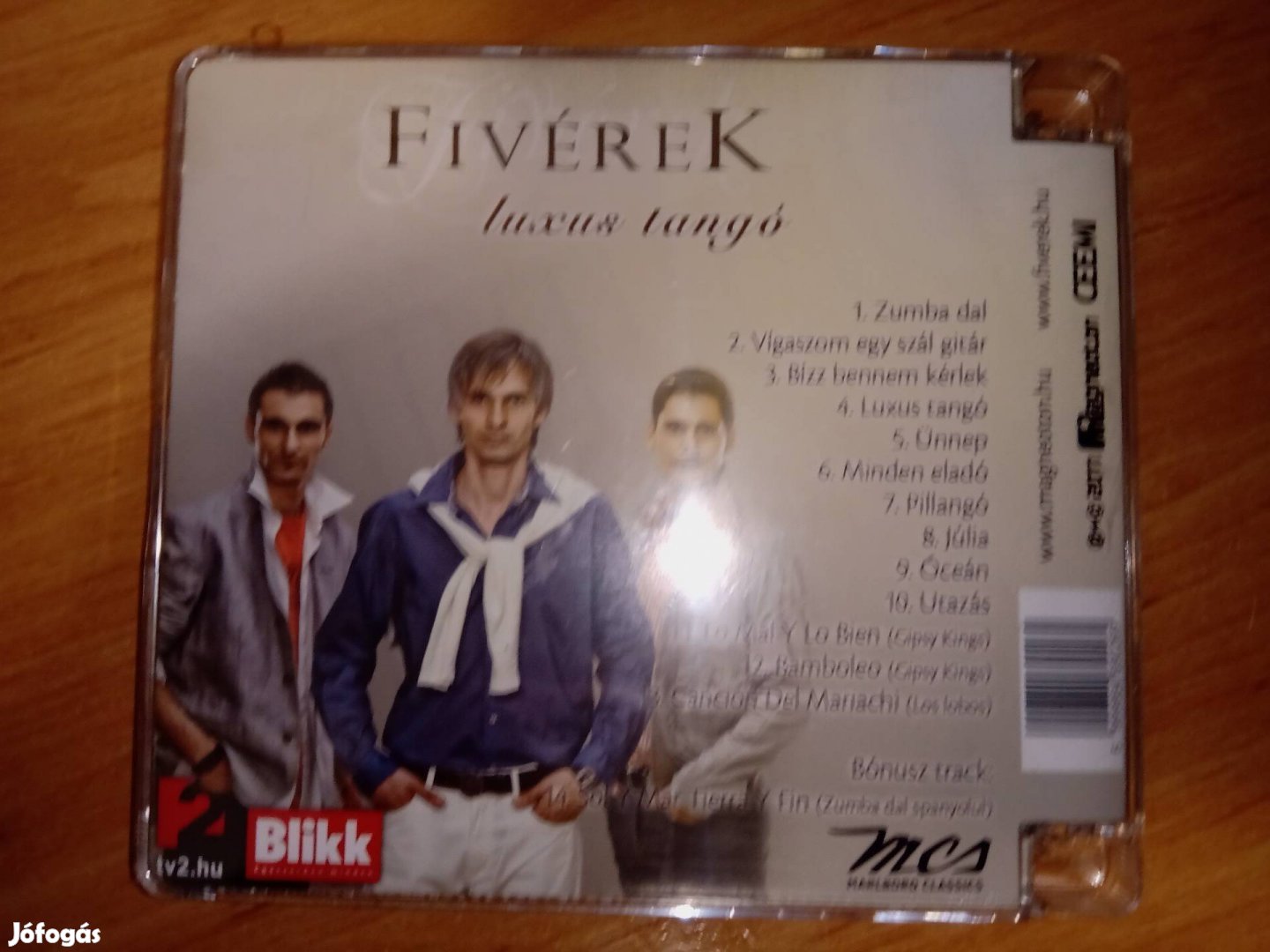 Fivérek luxus tangó cd