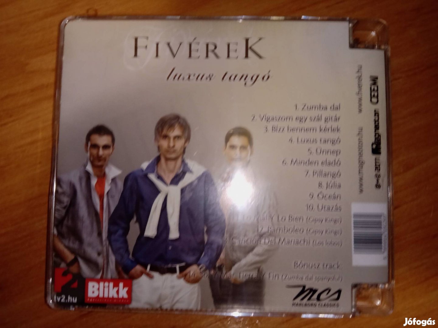 Fivérek luxus tangó cd 