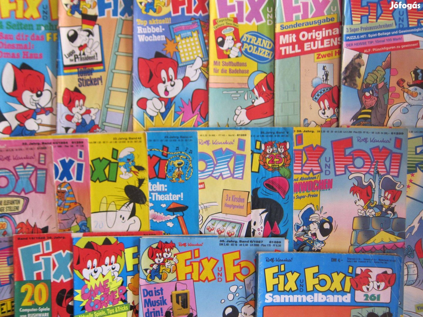 Fix und Foxi - kölföldi Képregény - 20 db