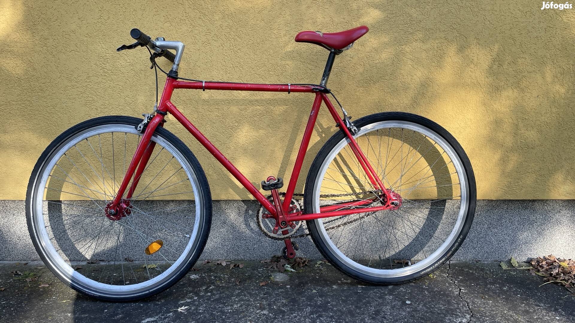 Fixie jellegű kerékpár, férfi bicikli