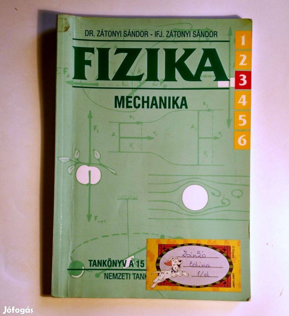 Fizika 6/3 Mechanika (2000) 8kép+tartalom