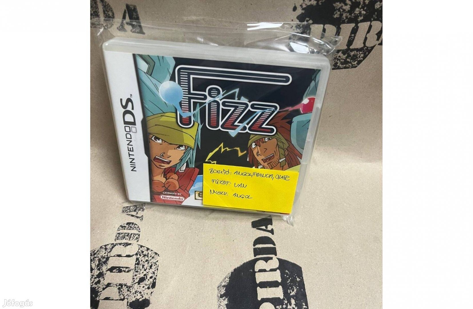 Fizz DS (angol, francia, olasz borító)