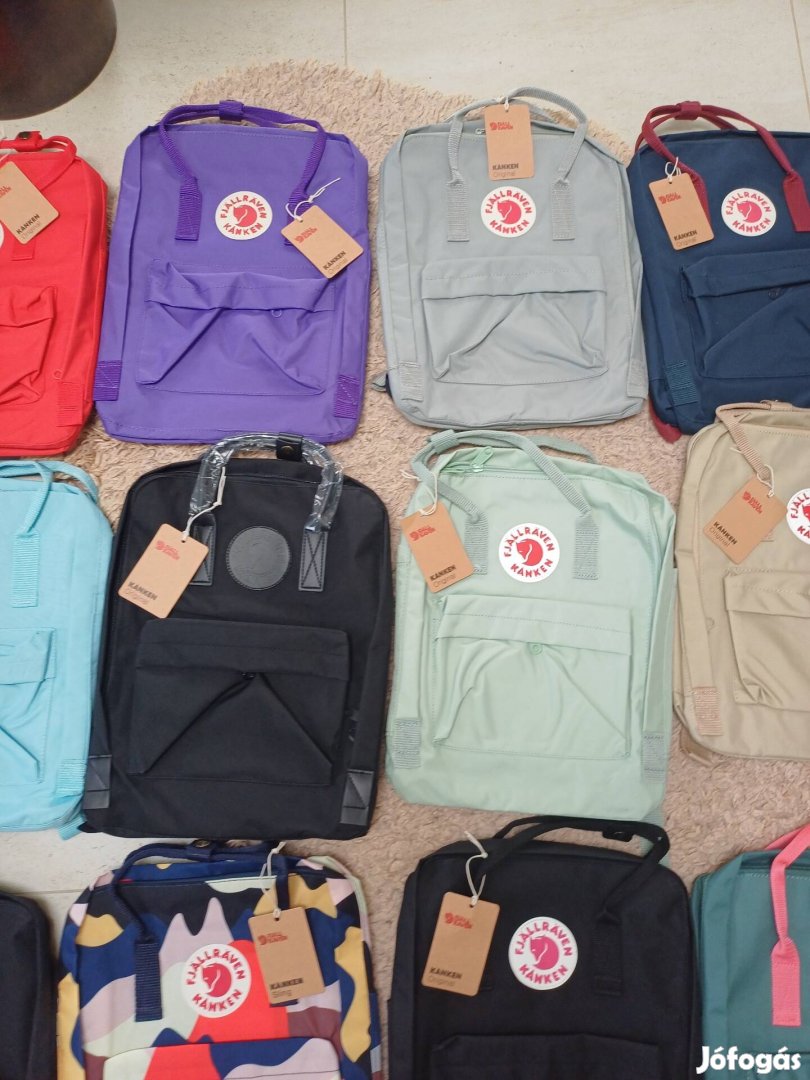 Fjallraven Kanken hátizsák iskolatáska bőrönd övtáska