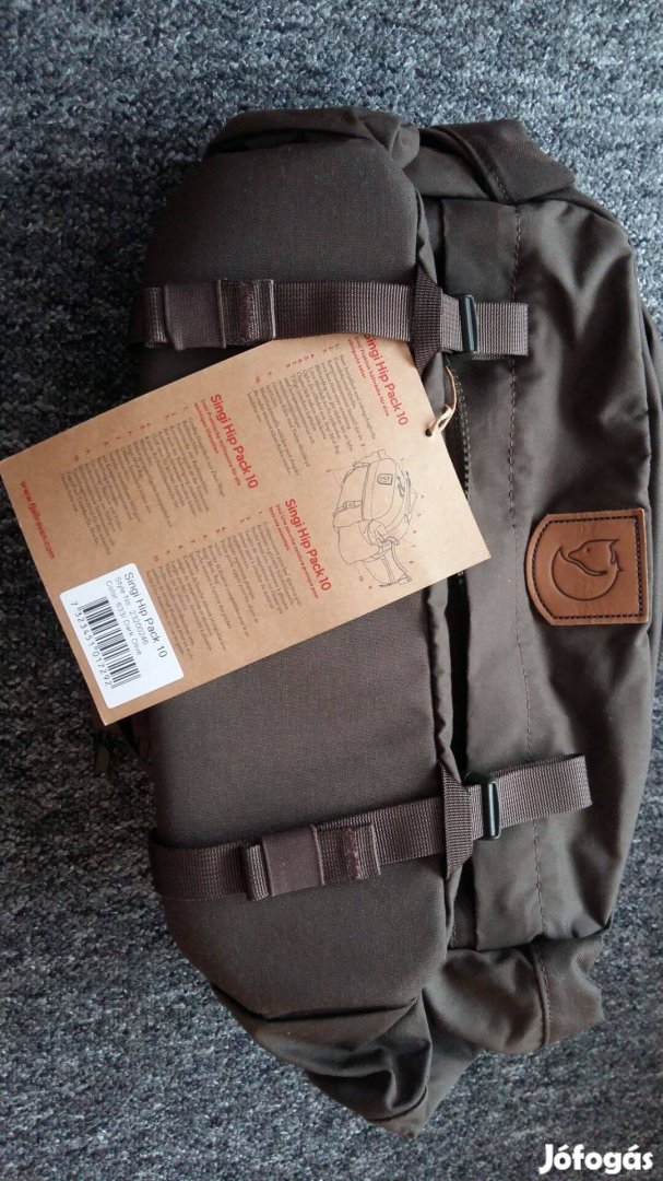 Fjallraven Singi Hip Pack 10 Dark Olive Új övtáska!