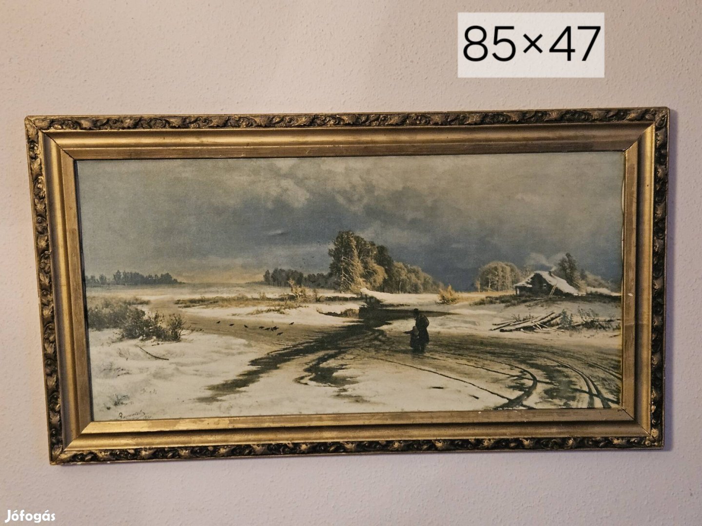 Fjodor Vasziljev - Olvadás című kép