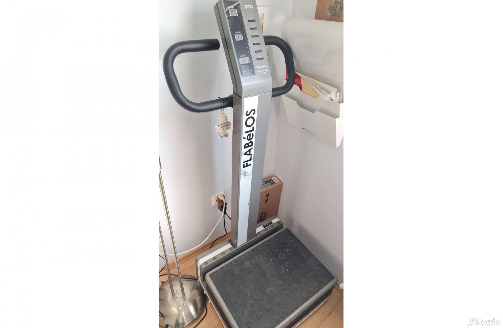 Flabelos testvibrációs gép