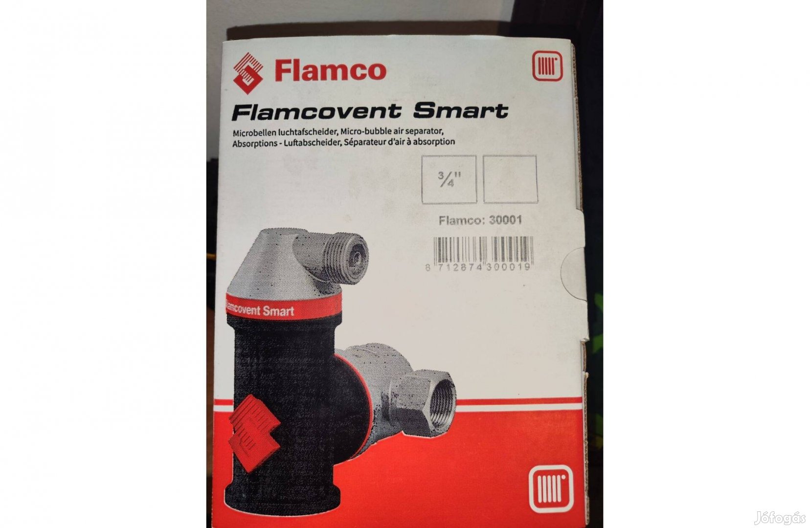 Flamco Flamcovent Smart mágneses légleválasztó 3/4"