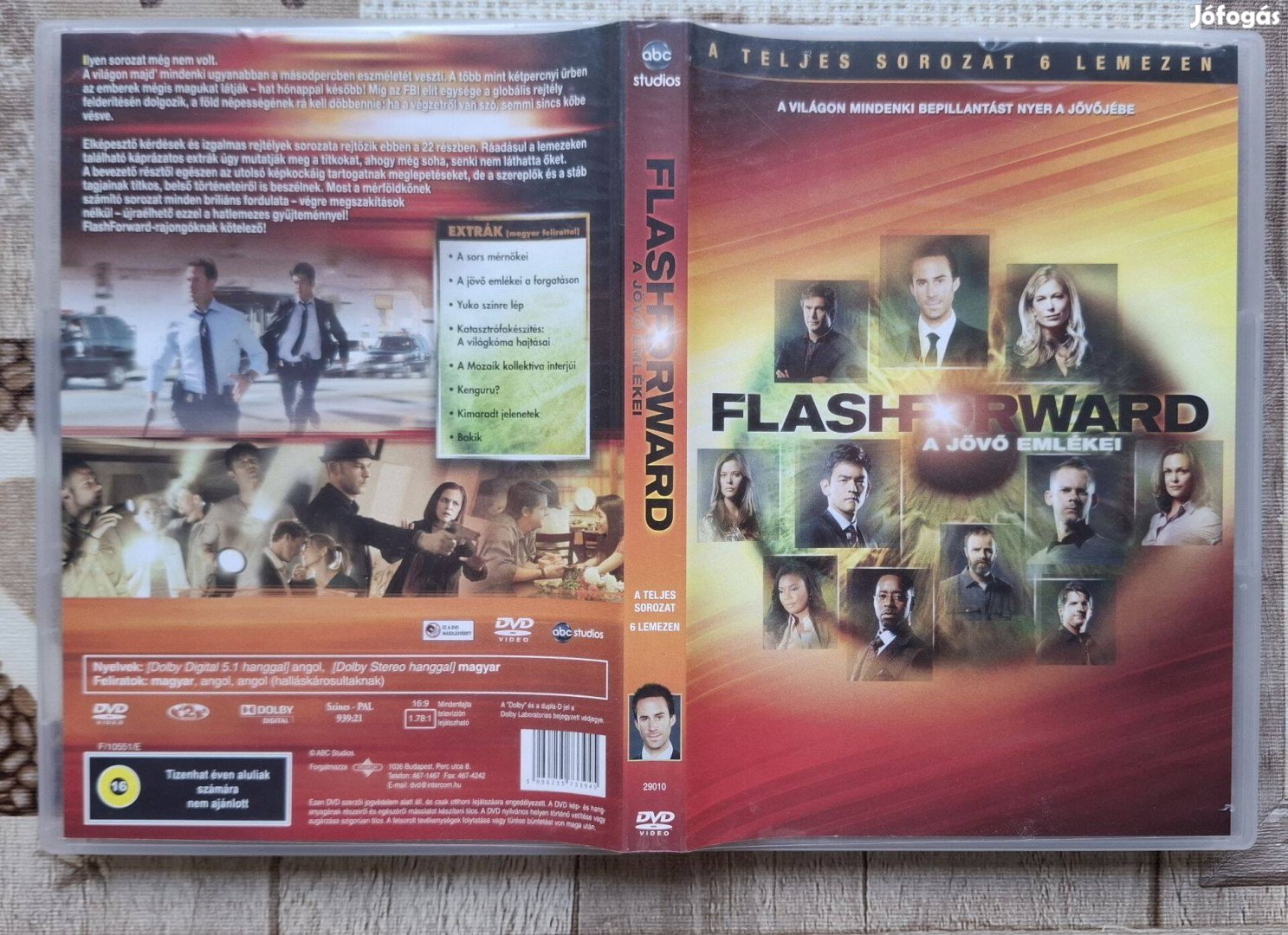 Flashforward-A jövő emlékei 1. Évad (2009) DVD
