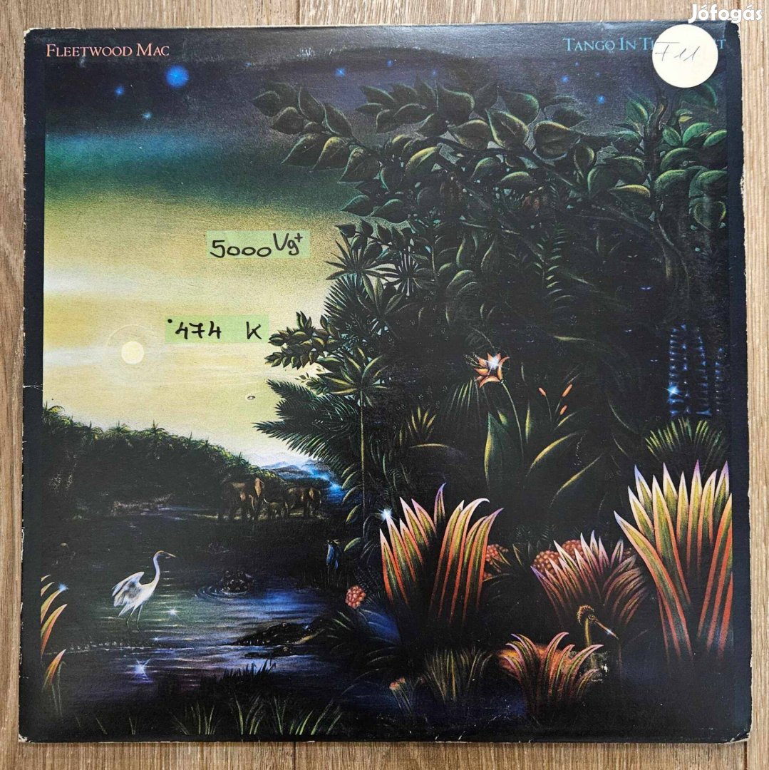 Fleetwood Mac Tango In The Night bakelit lemez, hanglemez LP (474)