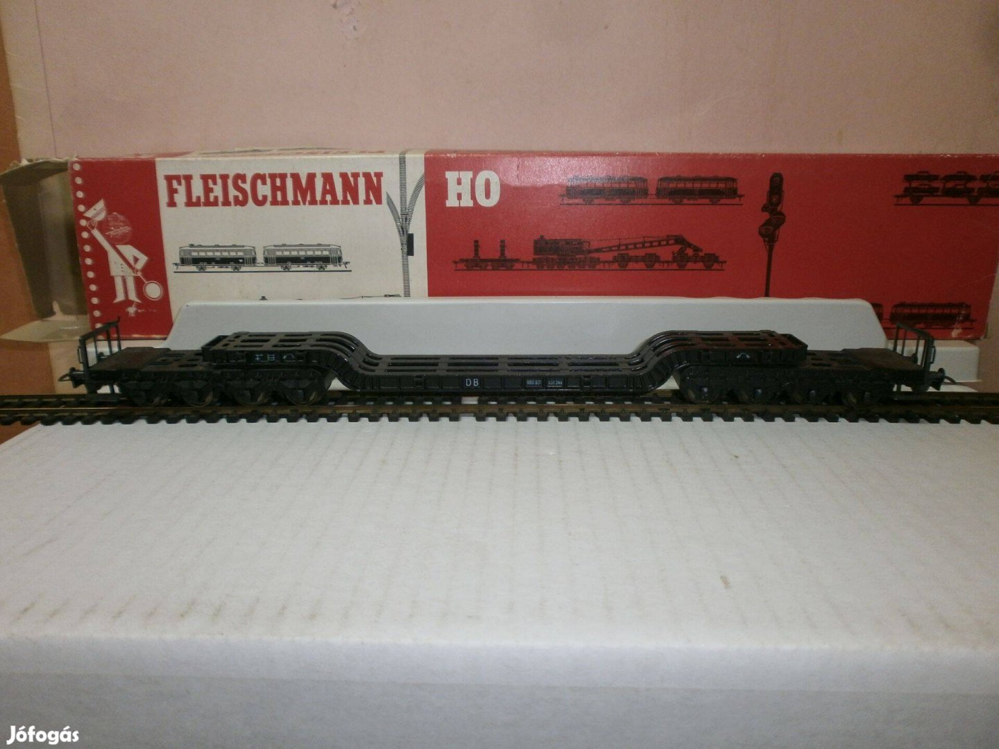 Fleischmann 5299 - DB - spec. 8 teng. teher kocsi - H0