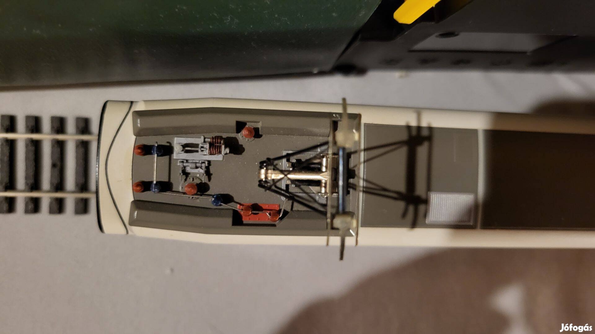 Fleischmann ICE Experimental Lok Deutsche Bahn motor nélkül