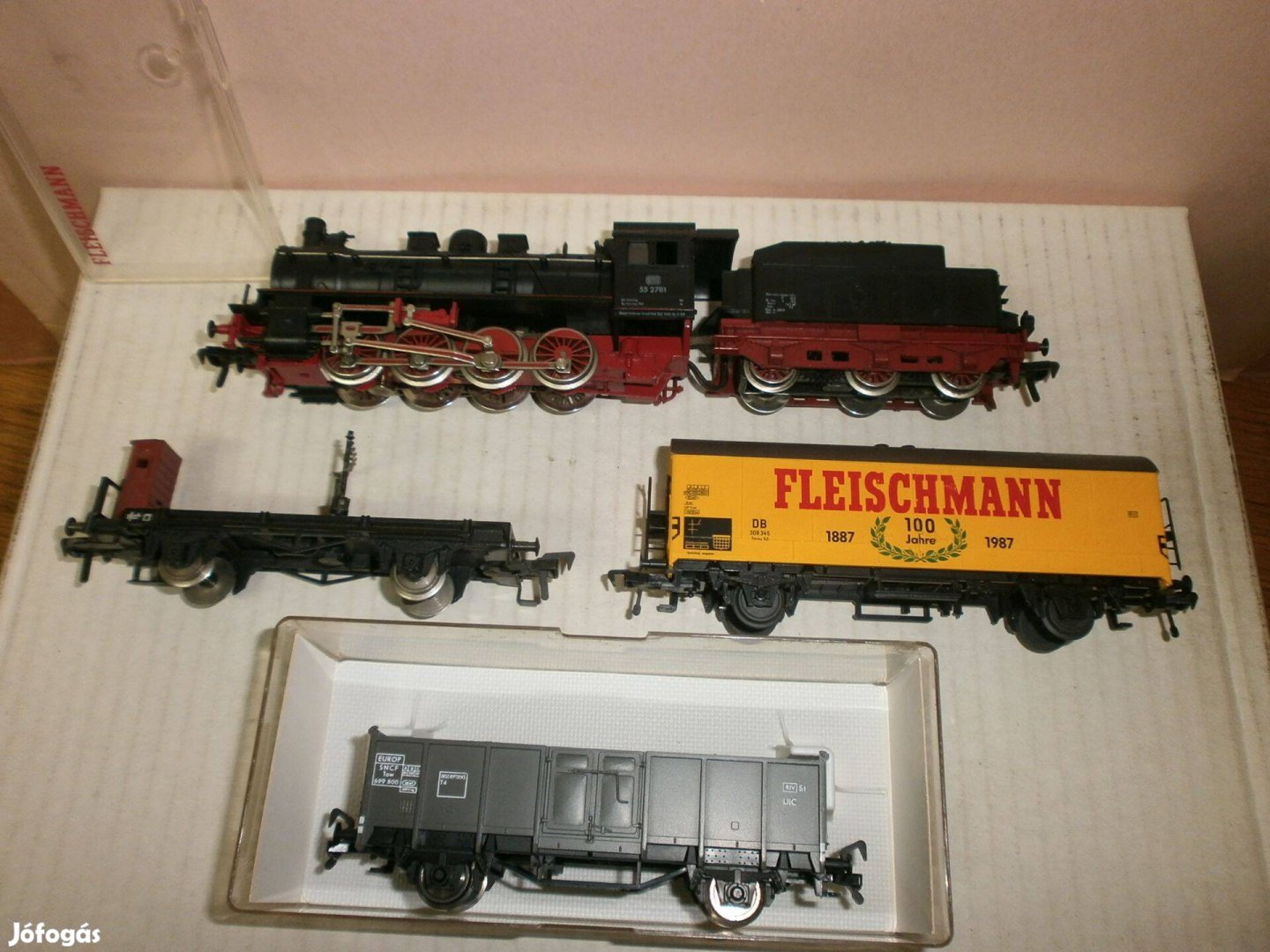 Fleischmann - DB -teher vonat szerelvény - H0 - (Sk-15)