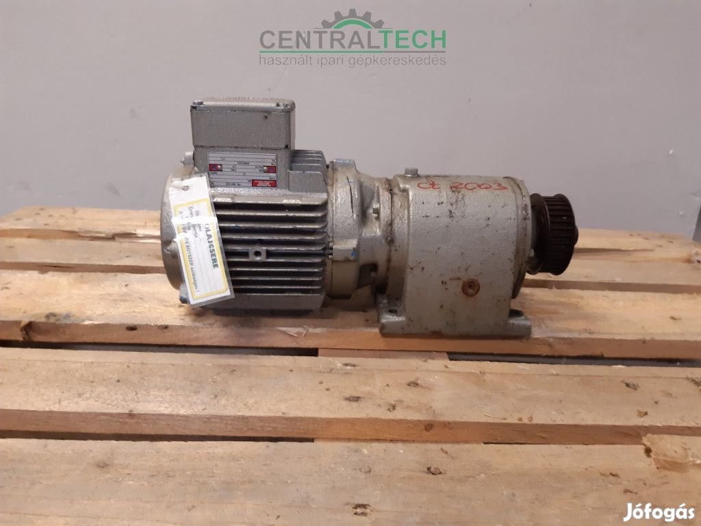Flender hajtómű 0,55kw 110 ford hajtóműves motor