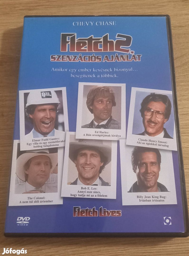 Fletch 2.  - vígjáték dvd - bontatlan