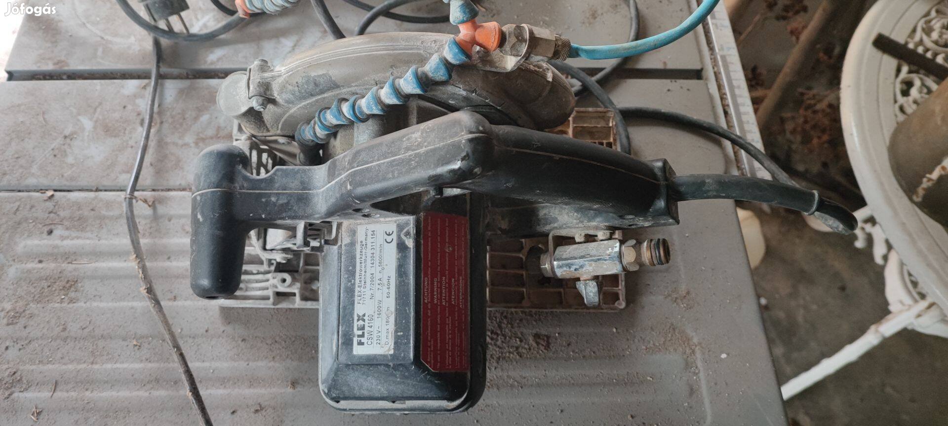 Flex CSW4160 vizes vágógép