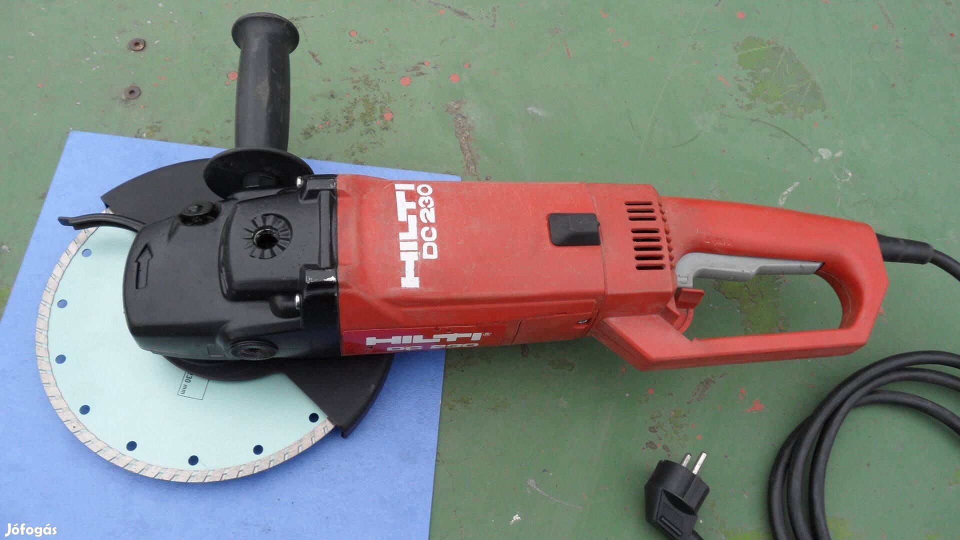 Flex állvány Hilti sarokcsiszoló 230 mm 1 daraboló köszörű Bosch lap