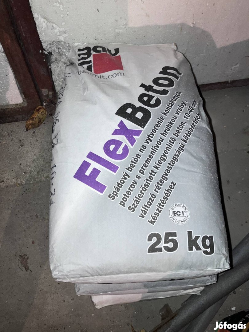 Flex beton - 3 zsák