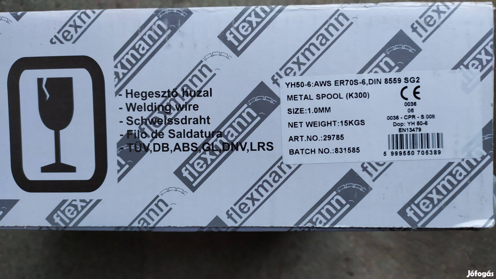 Flexmann hegesztőhuzal 1mm