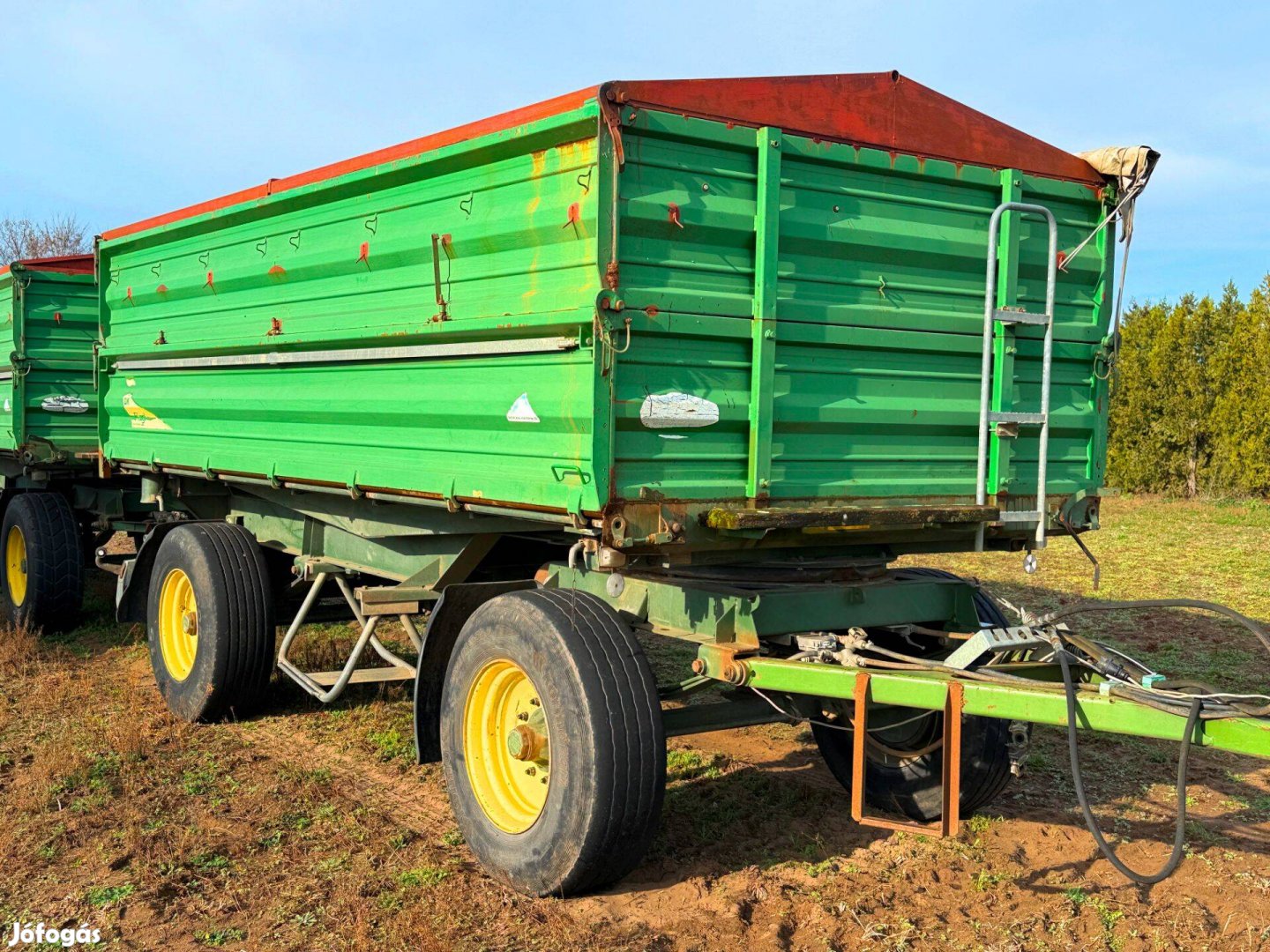 Fliegl DK140 gabonás pótkocsi