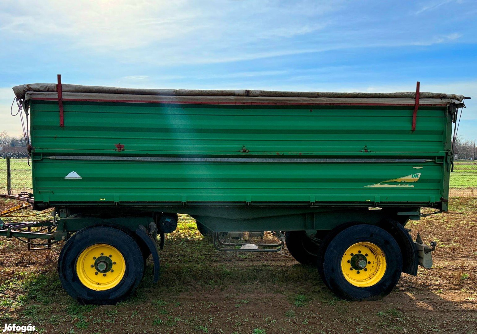 Fliegl DK140 pótkocsi