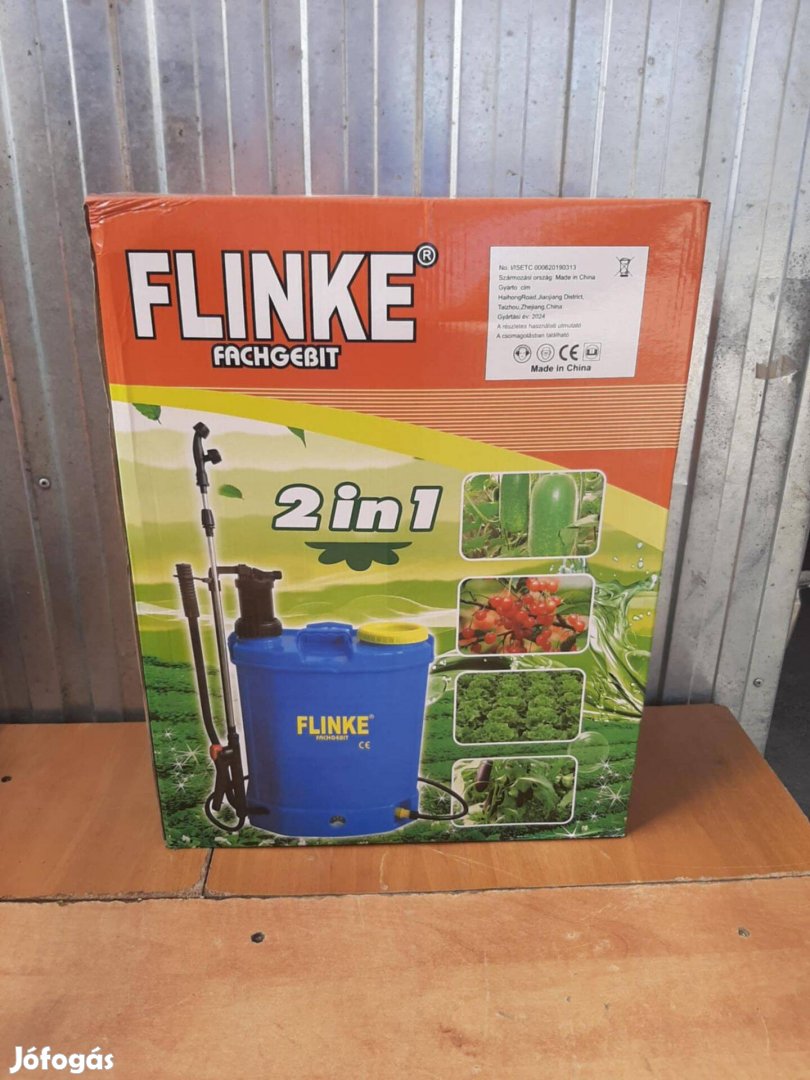 Flinke 2 Funkciós Akkus Háti Permetező