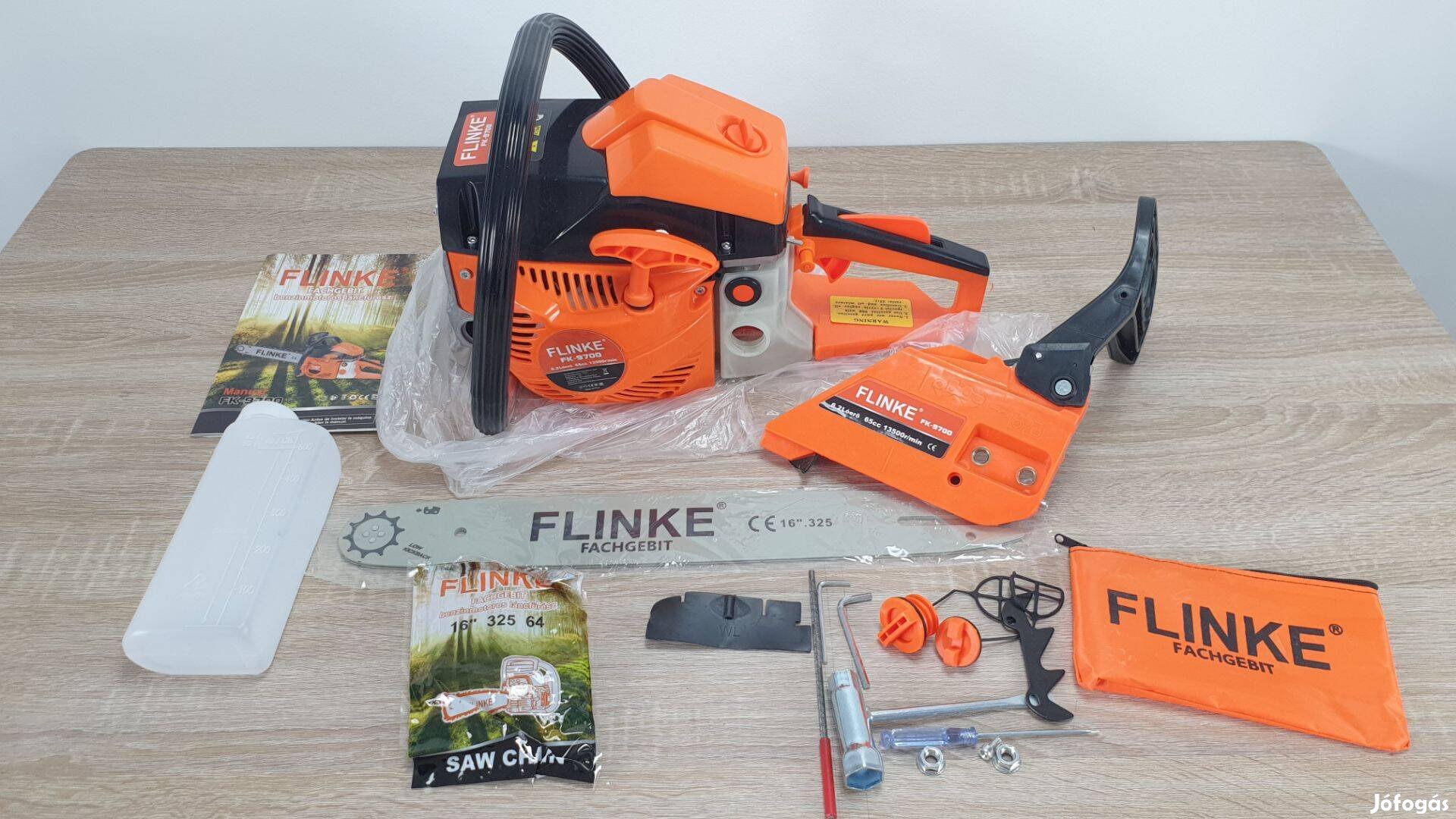 Flinke FK 9700, 6,2 Le, Új láncfűrész