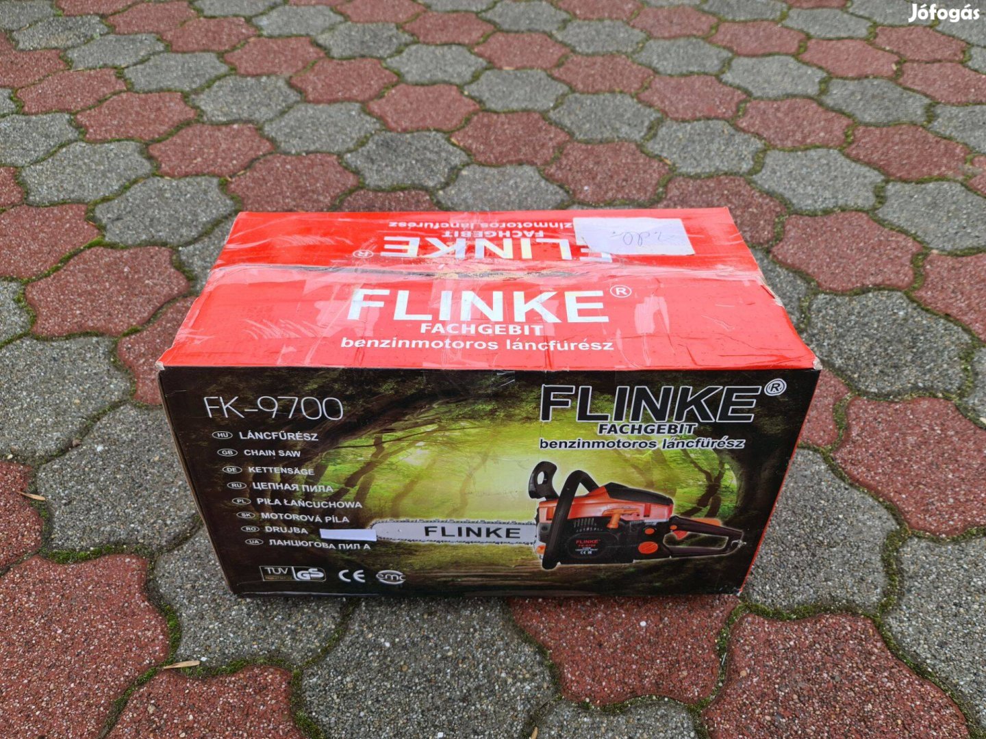 Flinke benzinmotoros láncfűrész még nem használt