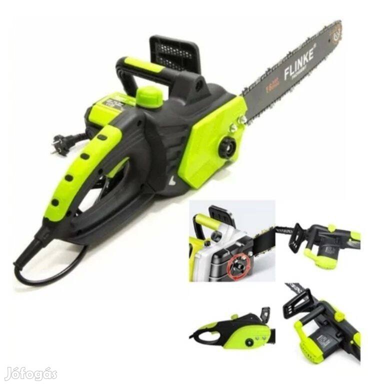 Flinke elektromos kétkezes láncfűrész 3200W