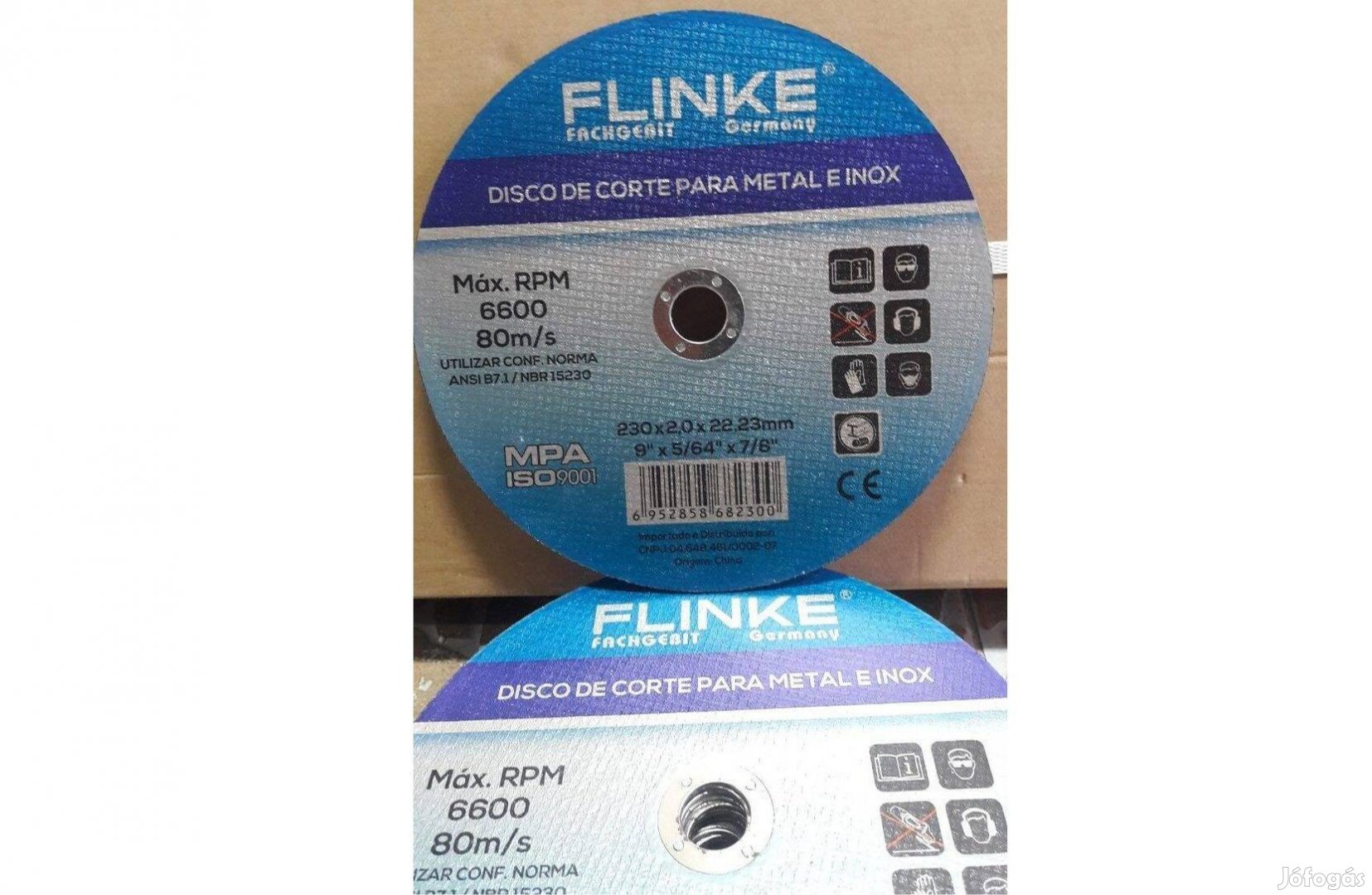Flinke inox fémvágó korong 230mm/2mm