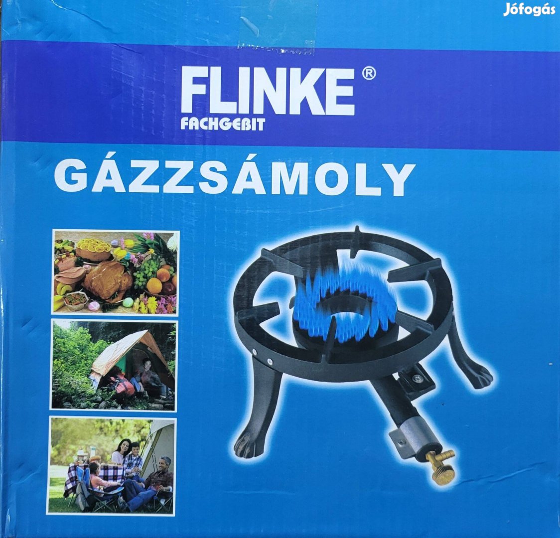 Flinke öntöttvas gázzsámoly gázrózsa gázfőző
