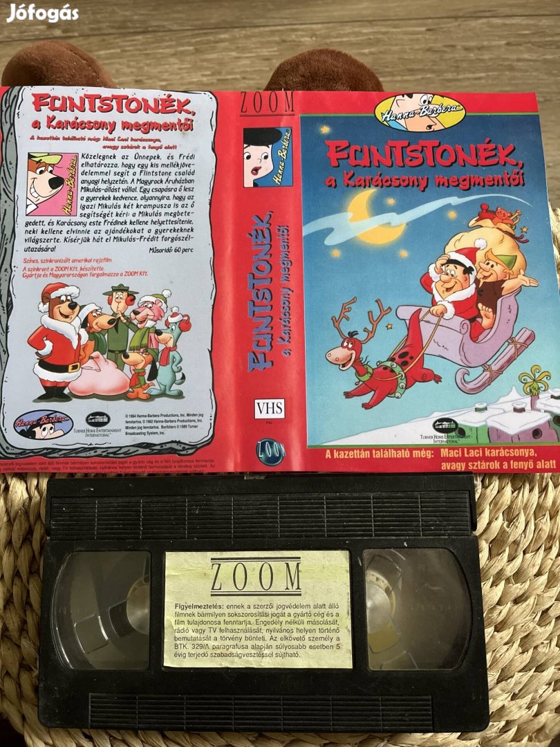 Flinstonék a karácsony megmentői vhs r m