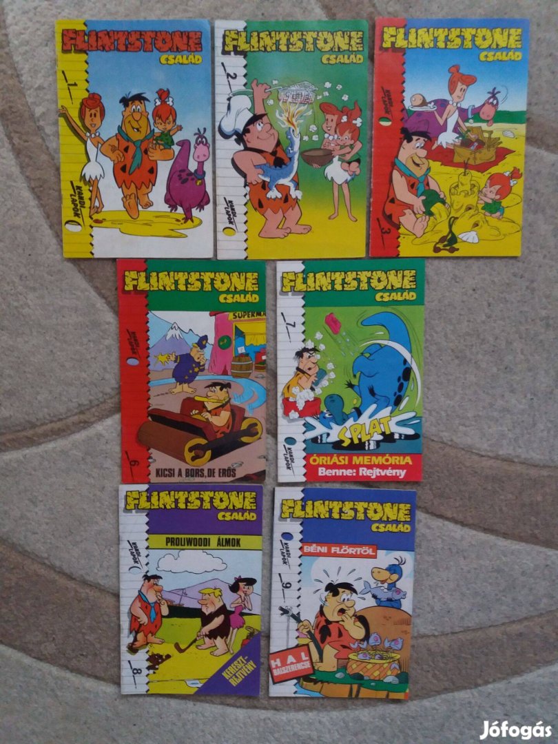 Flintstone család vol 1. 1-3., 6-9. számok (Interprint)