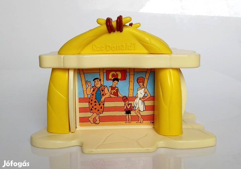 Flintstones Mcdonalds Rocdonalds épület a 90-es évekből, ritka!