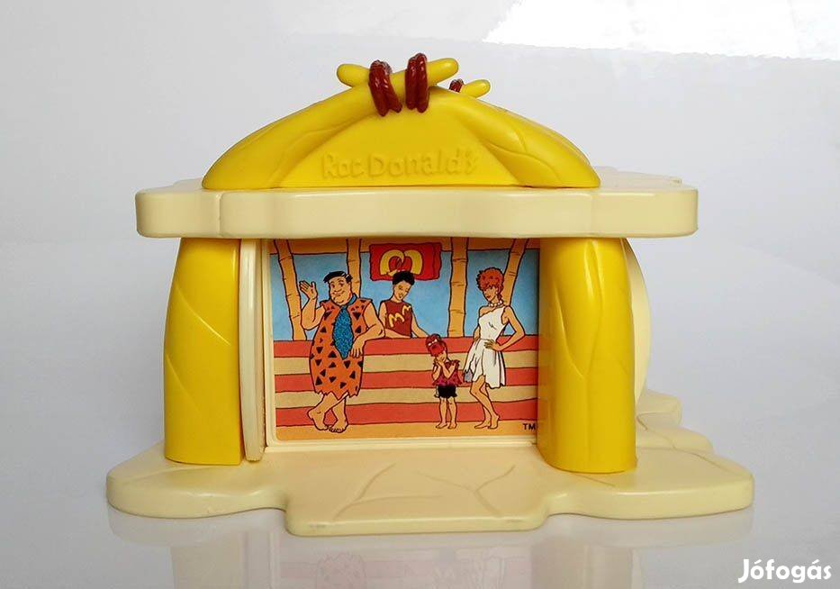 Flintstones Mcdonalds Rocdonalds épület a 90-es évekből, ritka!