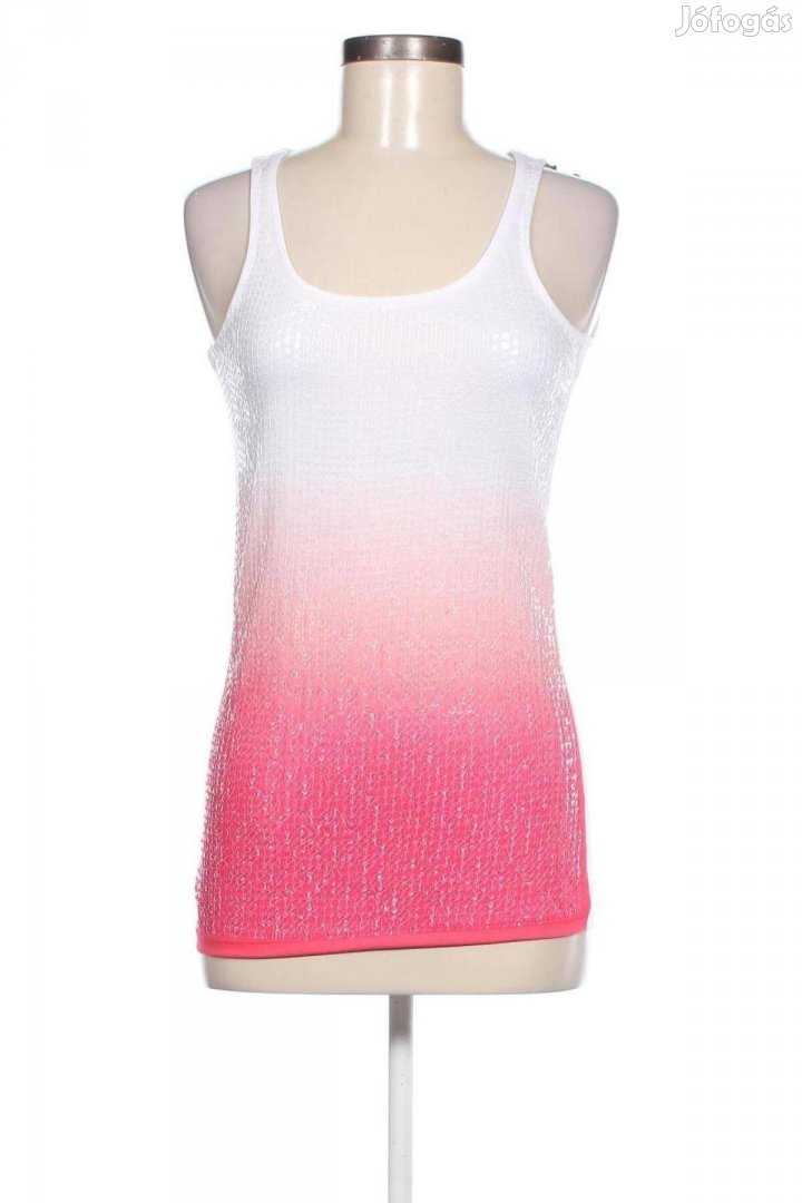 Flitteres ombre pink felső, top