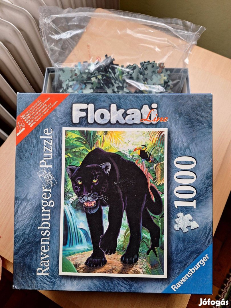 Flokati Retro Puzzle játék