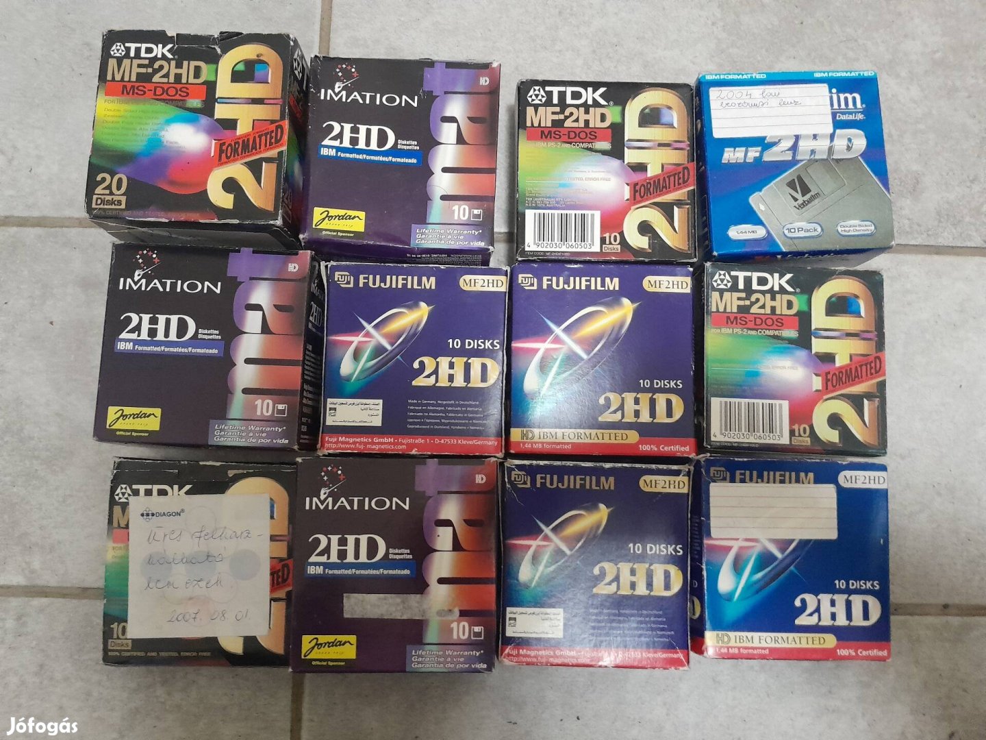 Floppy lemezek 120 db összesen
