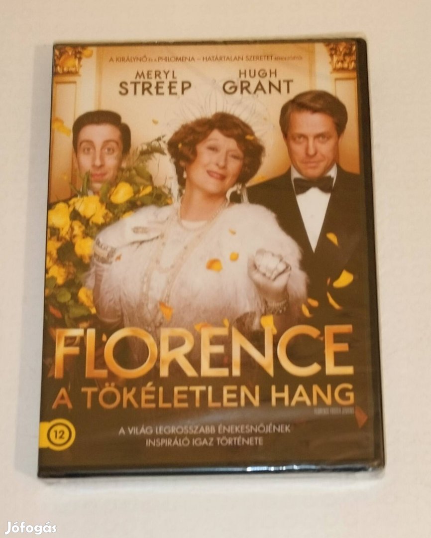 Florence a tökéletlen hang dvd bontatlan Meryl Streep, Hugh Grant 