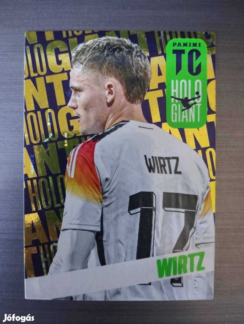 Florian Wirtz (Németország) Holo Giant Top Class 2025 focis kártya
