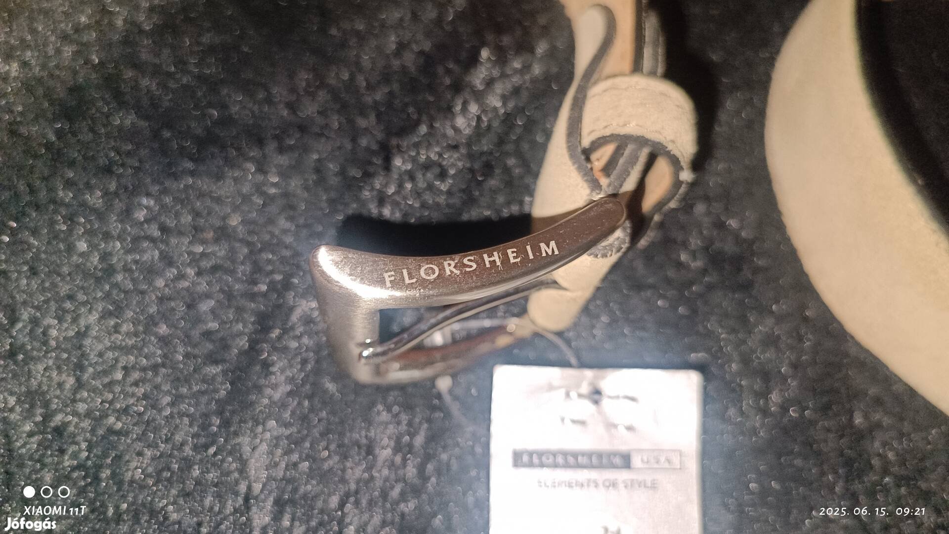 Florsheim új bőr öv, elegancia, minőség. Italy. Gyönyörű. Posta 