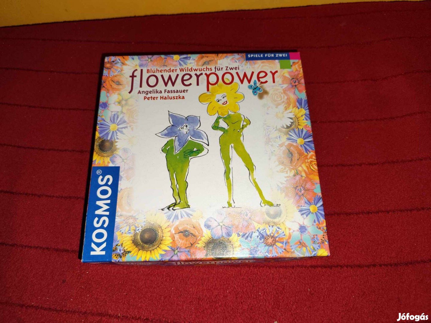 Flowerpower társasjáték (német nyelvfüggetlen, angol szabállyal)