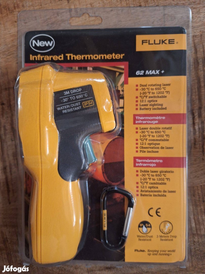 Fluke 62 max + infra hőmérő
