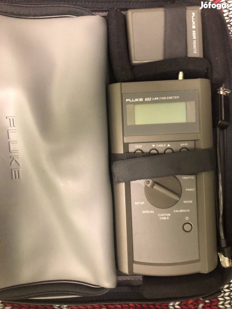 Fluke Networks 652 LAN kábel teszter