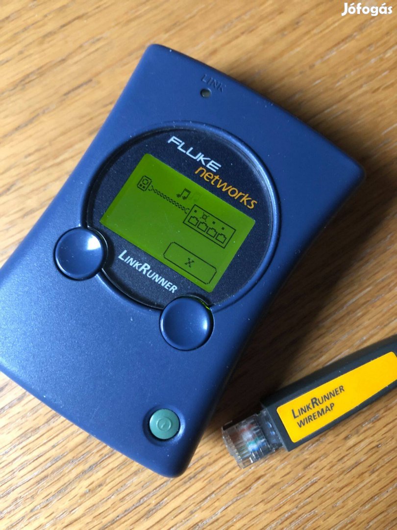Fluke Networks Linkrunner Wiremap hálózatdiagnosztikai