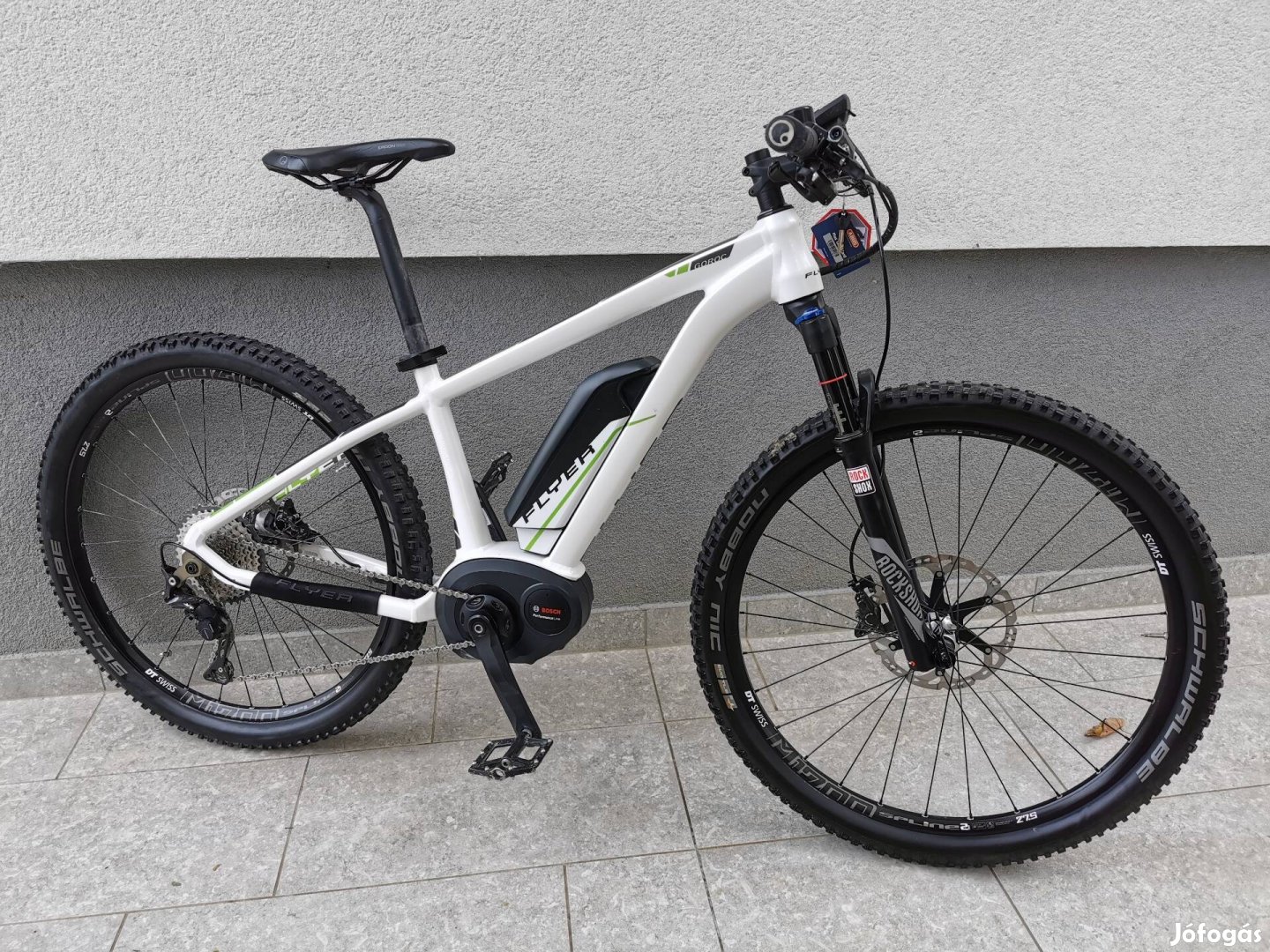 Flyer 27,5" fullos ebike kerékpár női gyerek emtb