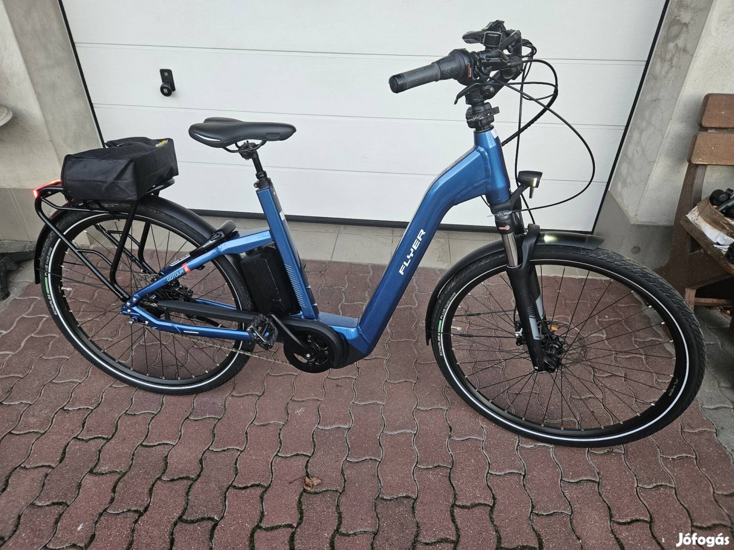 Flyer 28-as e bike elektromos kerékpár 966km össz