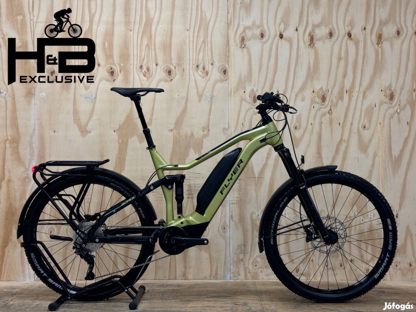 Flyer Goroc4 4.10 elektromos hegyi kerékpár Shimano Deore 2021